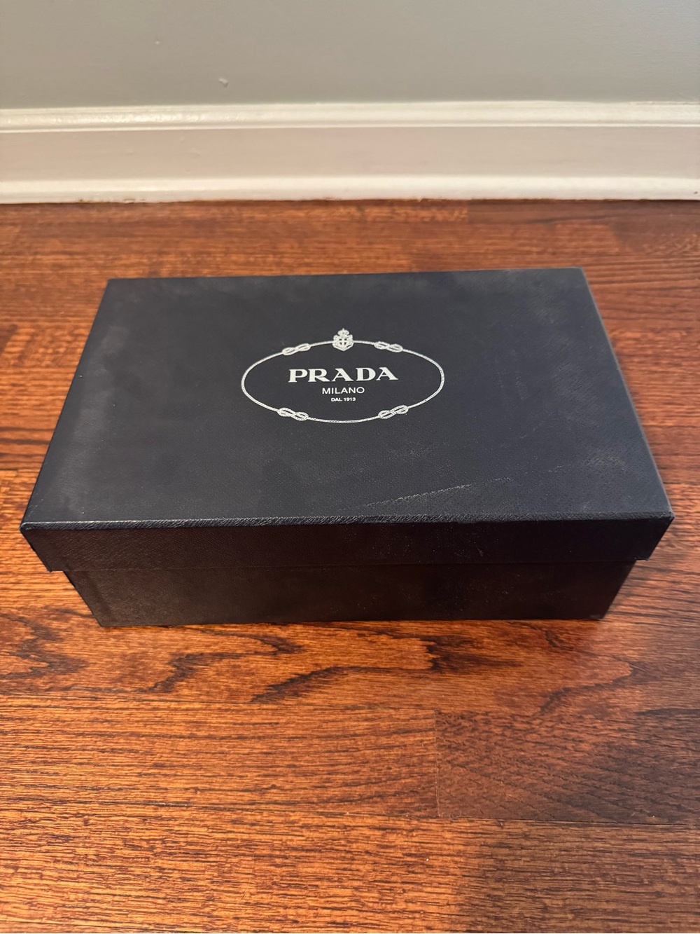 Vintage Prada Linea Rossa Black Satin Peep-Toe Pumps - Hand Painted Tulip Heel - Picture 6 of 11